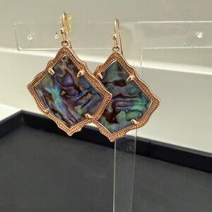 Kendra Scott Gold and Iridescent Earrings